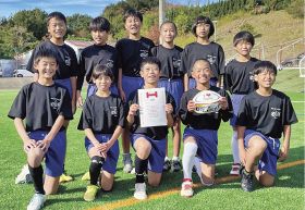 田辺第三　近畿へ／県小学生タグラグビー準優勝　西富田も