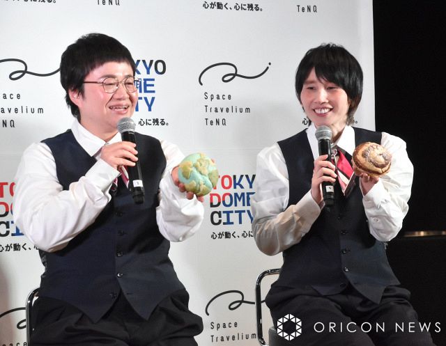 全力で角野卓造ネタを披露したハリセンボン・近藤春菜（左）（C）ORICON NewS inc.