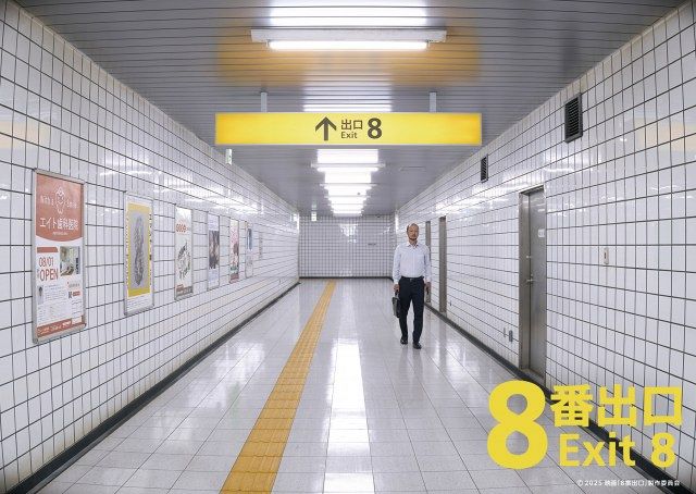 『8番出口』2025年実写映画公開決定 （C）2025 映画「8番出口」製作委員会