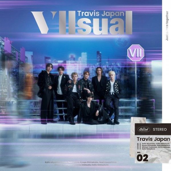 Travis Japan 2ndアルバム『VIIsual』配信ジャケット