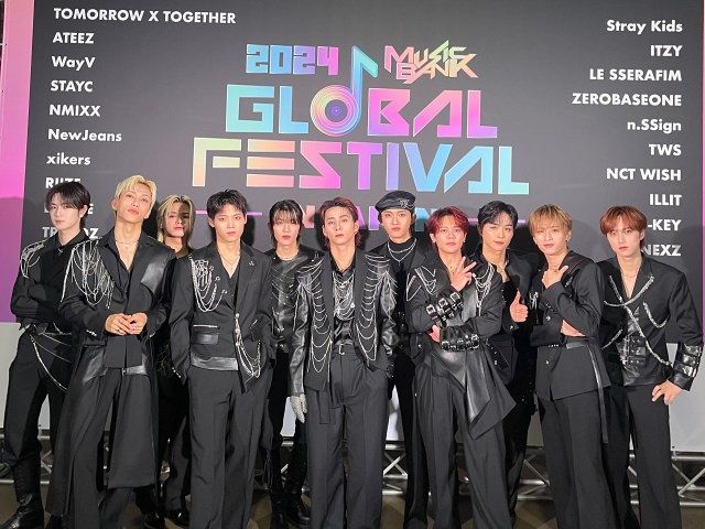 『2024 MUSIC BANK GLOBAL FESTIVAL in JAPAN』に出演した（C）LAPONE ENTERTAINMENT