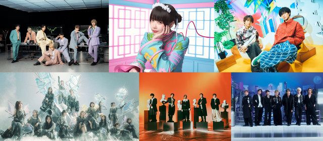 21日放送『CDTVライブ！ライブ！』に出演するIMP.、ano、King & Prince、櫻坂46、Da-iCE、Travis Japan（C）TBS