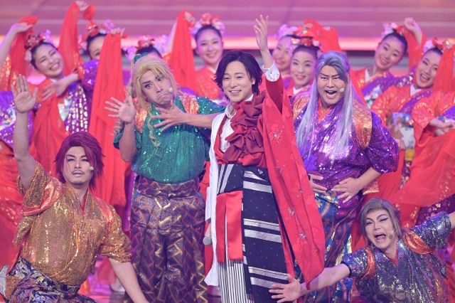 『第75回NHK紅白歌合戦』に出場した山内惠介 （C）NHK