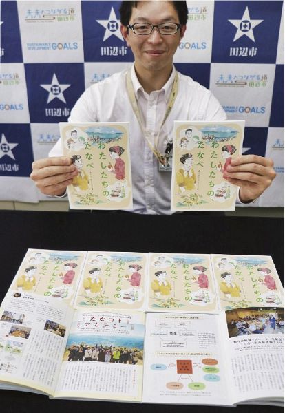 和歌山県田辺市の人づくりの取り組みを紹介した冊子「わたしたちの、たなべ」