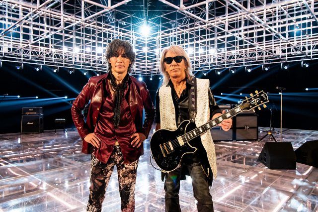 『第75回NHK紅白歌合戦』に出場したB'z（C）NHK