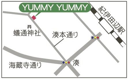 地図　ＹＵＭＭＹ　ＹＵＭＭＹ