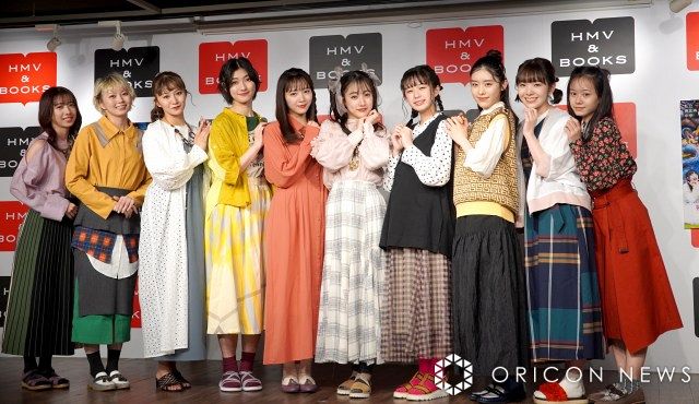 私立恵比寿中学（左から）真山りか、安本彩花、星名美怜、小林歌穂、中山莉子、桜木心菜、小久保柚乃、風見和香、桜井えま、仲村悠菜 （C）ORICON NewS inc.