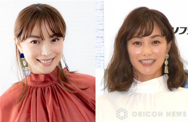 （左から）蛯原友里 photo：田中達晃（パッシュ） （C）oricon ME inc.　蛯原英里さん （C）ORICON NewS inc.