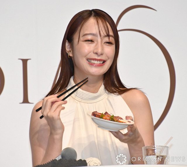 “ダチョウ肉丼”食レポした宇垣美里 （C）ORICON NewS inc.