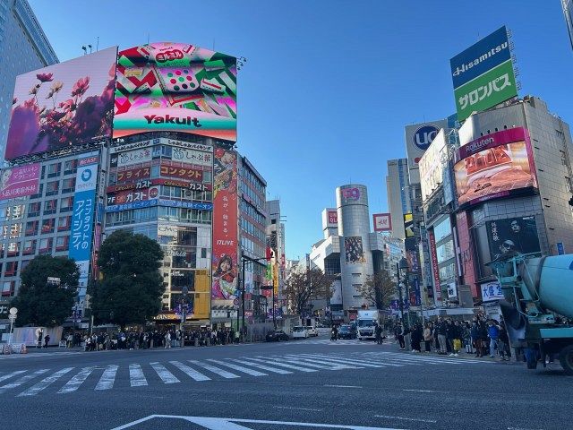 多くの人が行きかう渋谷、喫煙対策に取り組む