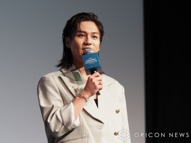 「ディズニー・コンテンツ・ショーケース 2024」のステージに登壇した松田元太 （C）ORICON NewS inc.