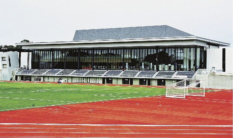 東京パラリンピックの聖火フェスティバルが開かれる田辺スポーツパーク（和歌山県田辺市上の山１丁目で）