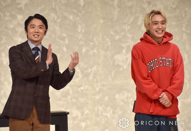 松岡広大からの言葉に照れ笑いした風間俊介 （C）ORICON NewS inc.