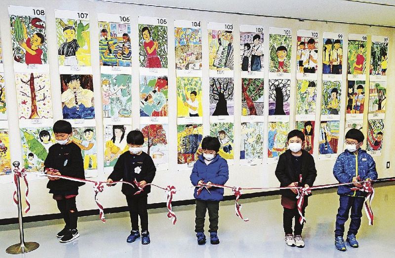 子どもふるさと絵画展始まる ３１日まで田辺市で 紀伊民報agara